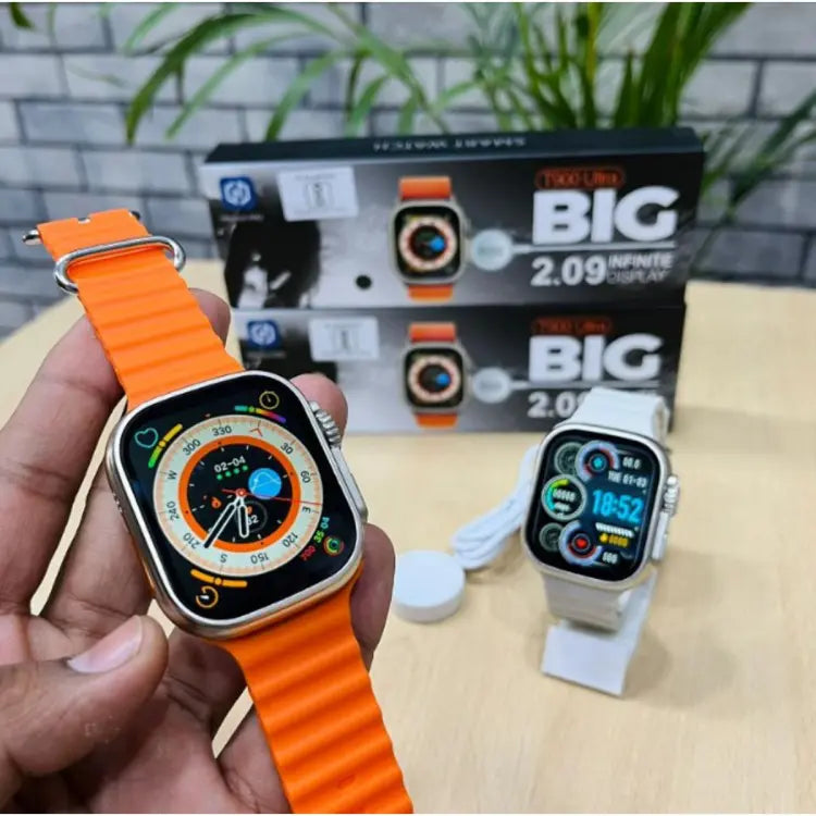 2024 T900 Ultra 2 Smart Watch Men 49mm Series 9 2.3 "AMOLED Screen NFC Compass Waterproof For Apple Watch IWO Ultra 8 Smartwatch