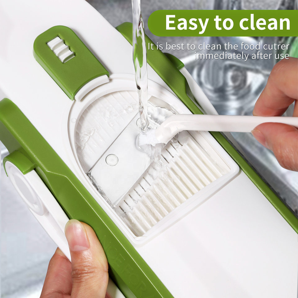 Multifunctional Vegetable Cutter 5-In-1 Mandoline Slicer And Chopper For Kitchen Safety Use